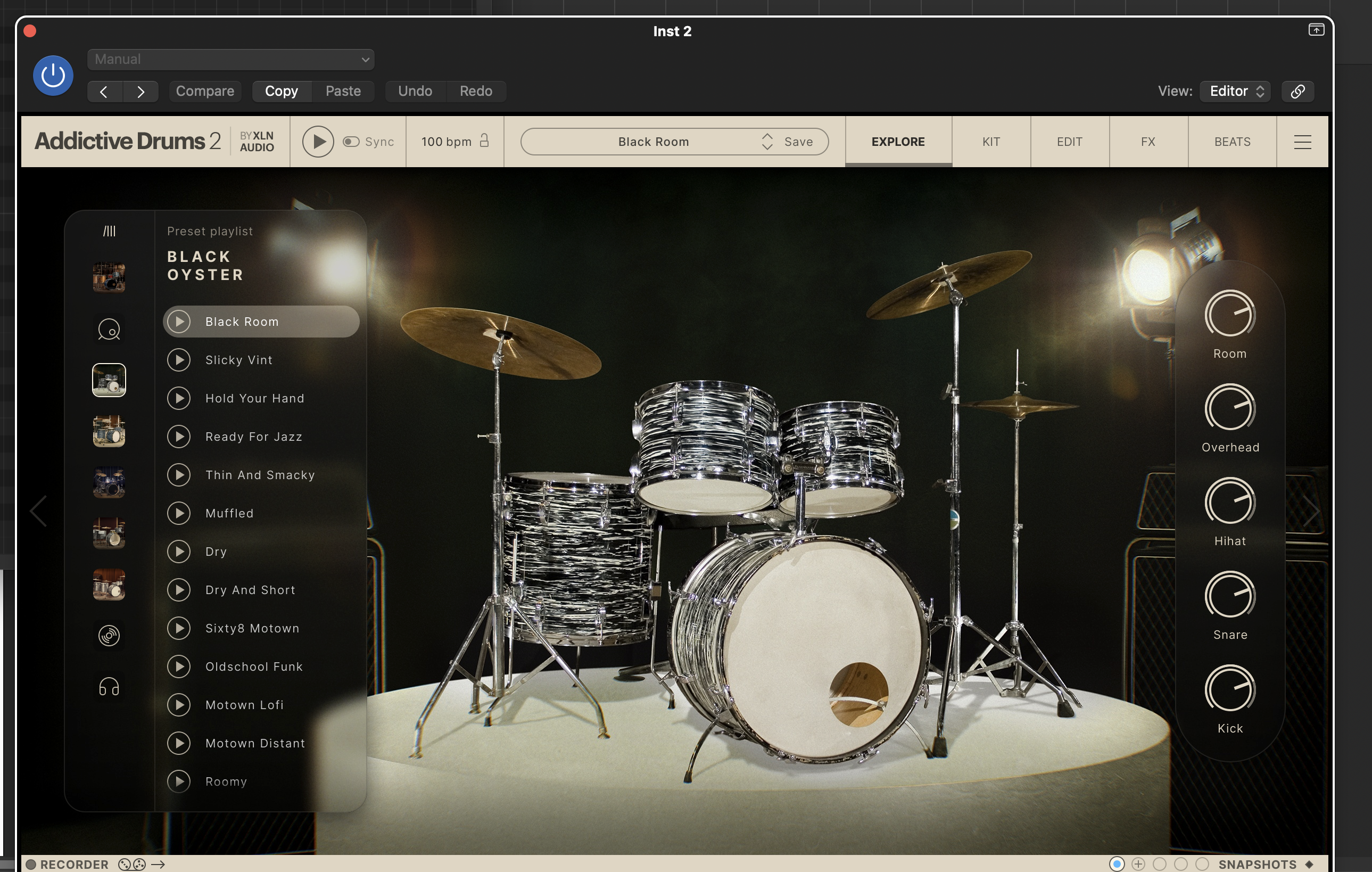 XLN Audio Addictive Drums 2- Fairfax2 and Black Oyster